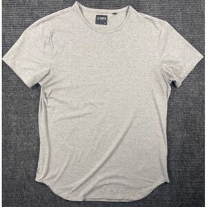 Cuts Pyca Pro Curve Hem Short Sleeve Tee Heather Grey Mens XL